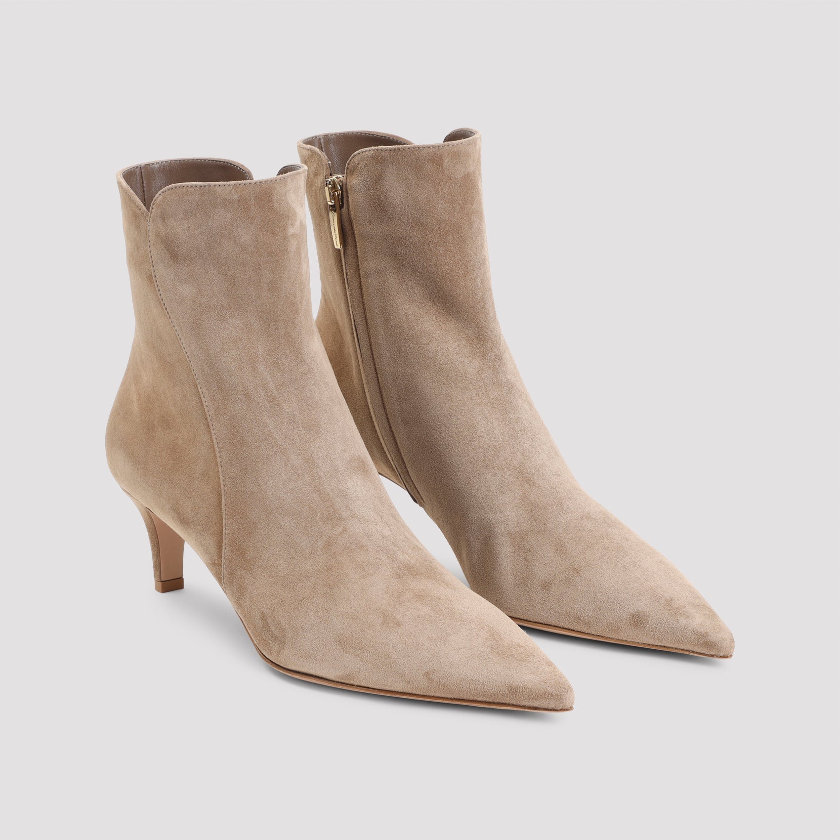 Gianvito Rossi Boots ankle - Nude & Neutrals | 02952986e18b86e8b9db26457f822c4b32a46589