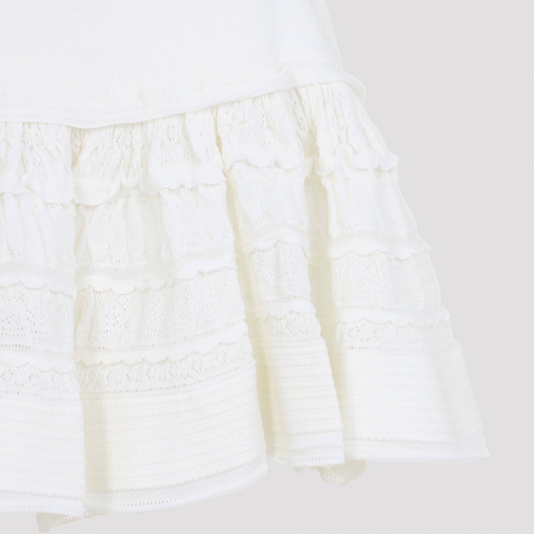 AlaÏA Mini skirts - White | 3d50c7ffd3a959a8b997a9df1e6f58fa172d957a