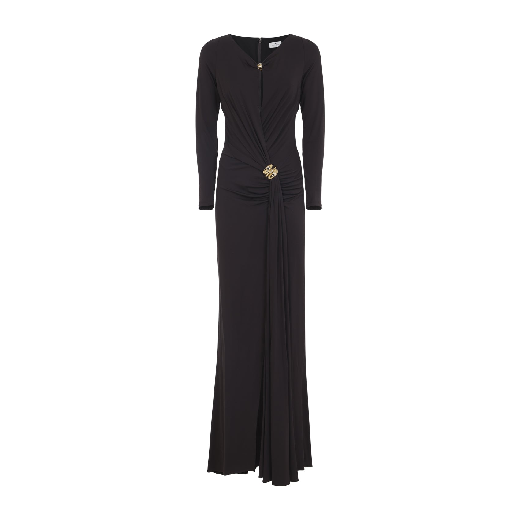 Elisabetta Franchi Long dresses - Brown | 03ad55667ebebc3f3902133d0e0bf749d4159b9f