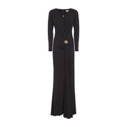 Elisabetta Franchi Long dresses - Brown | 03ad55667ebebc3f3902133d0e0bf749d4159b9f