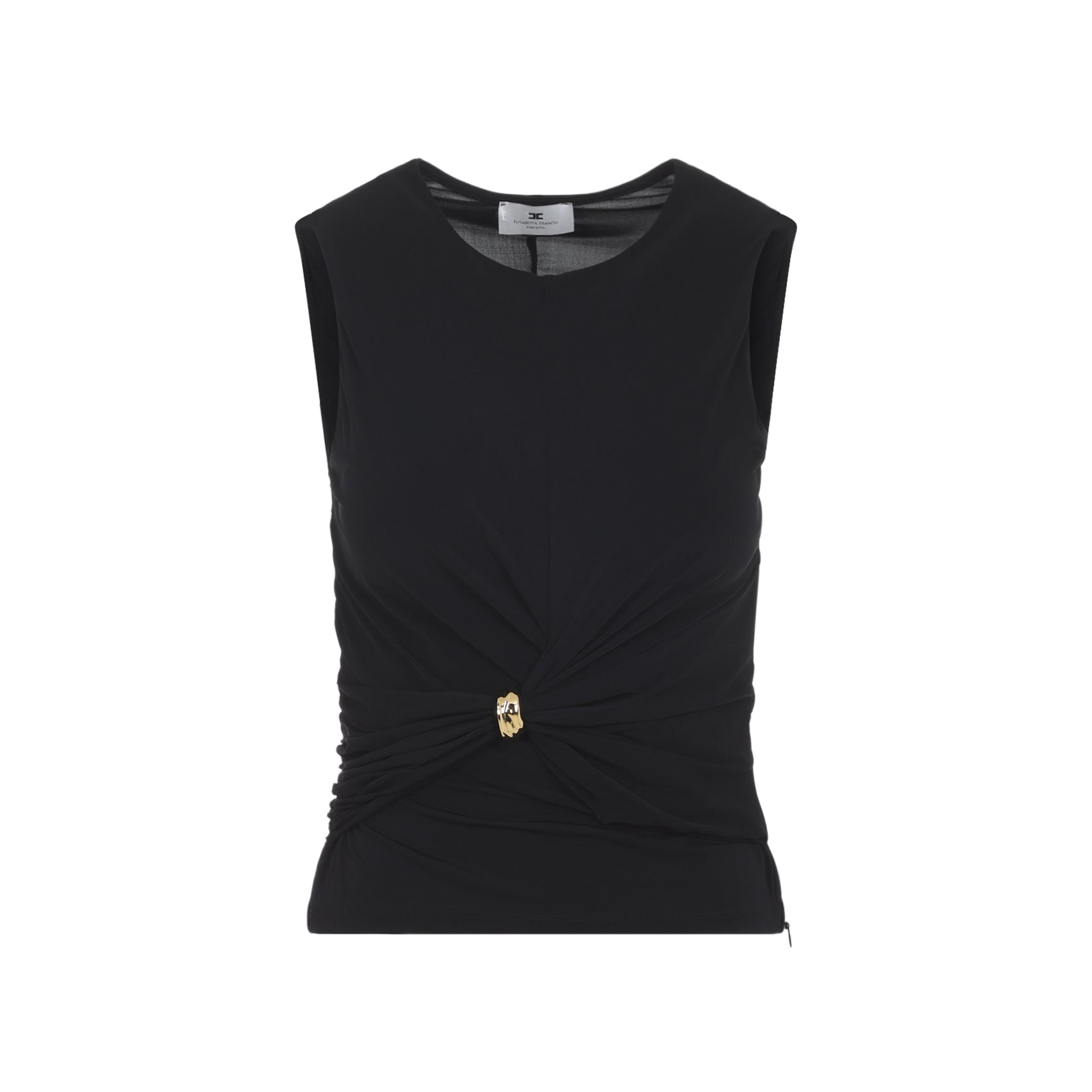 Elisabetta Franchi Tops - Black | fad5628f1da294ead143e49b7ebddcd8069b9f7f