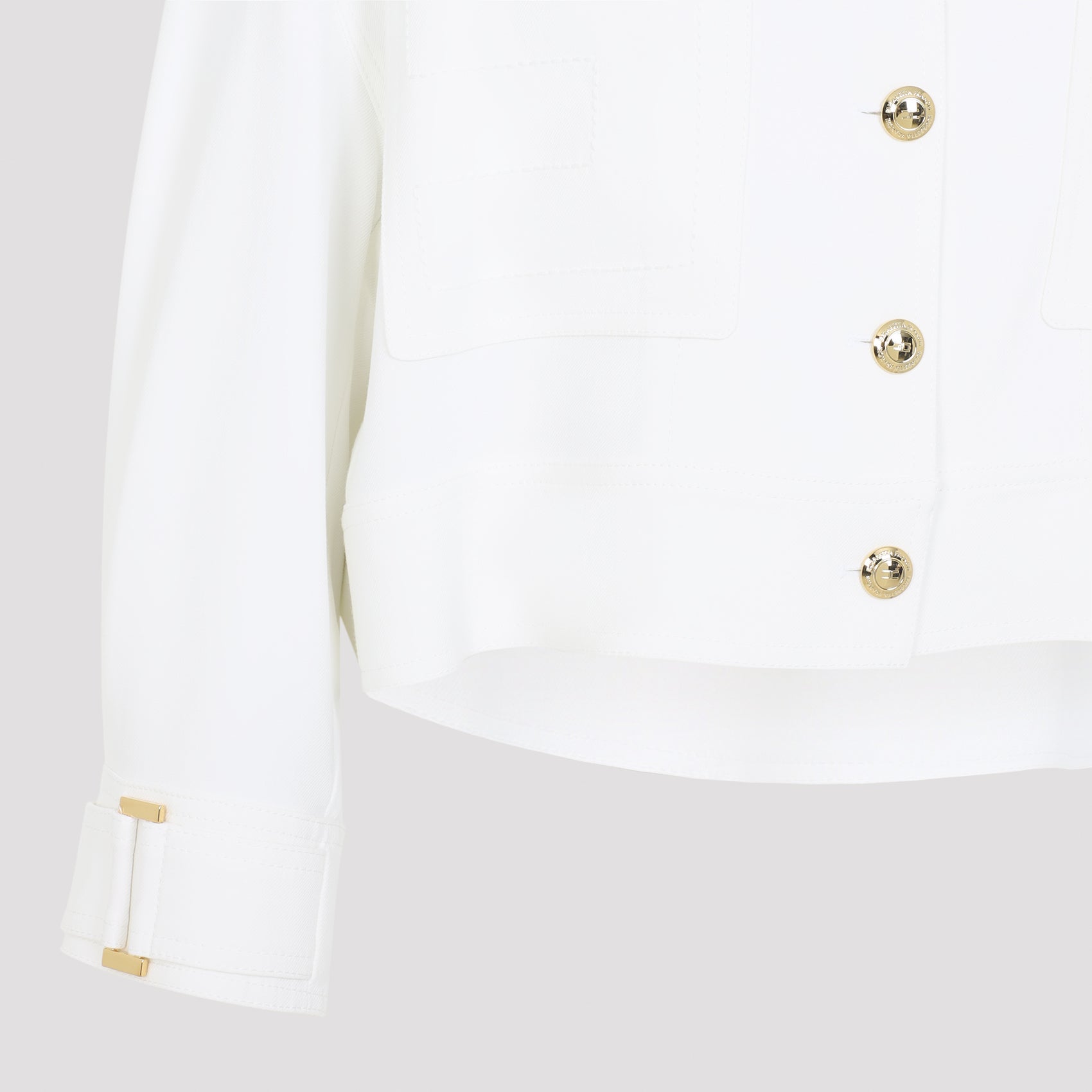 Elisabetta Franchi Jackets - White | be01cccfee108f857c833013ad04218dc26da078