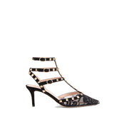 VALENTINO GARAVANI ROCKSTUD Lace Pamps - WOMEN SHOES - VALENTINO GARAVANI - T.Luxy