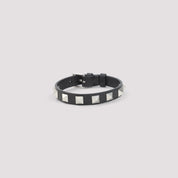 Valentino Garavani Leather Bracelet - MEN ACCESSORIES - Valentino Garavani - T.Luxy