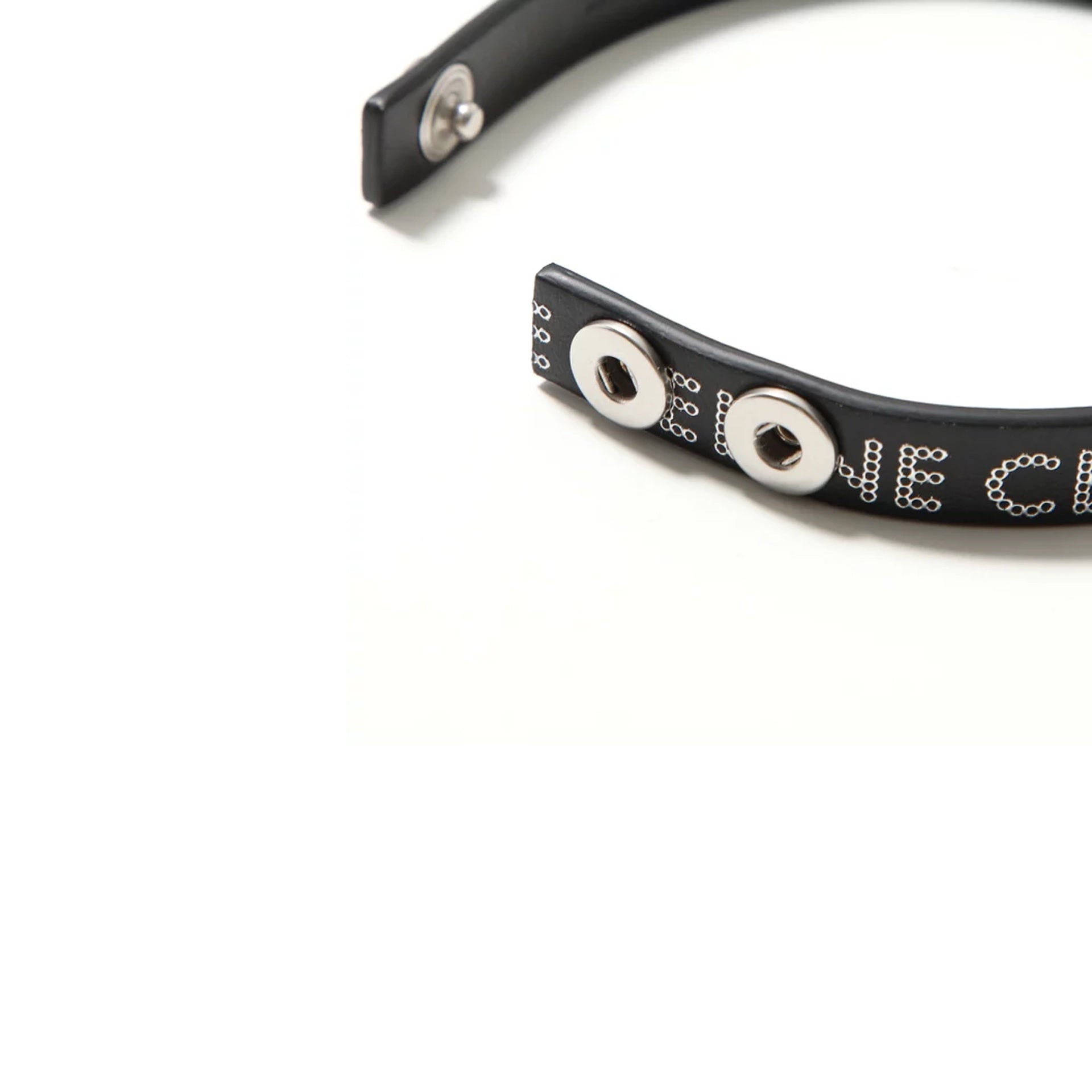 Celine Leather Logo Bracelet - MEN ACCESSORIES - CELINE - T.Luxy
