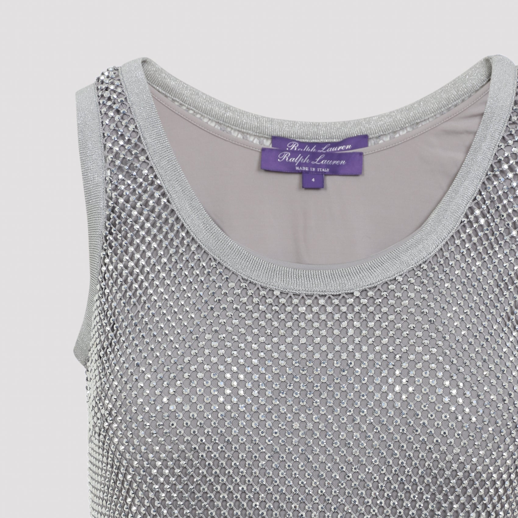Ralph Lauren Collection Blouse - Metallic | 0a46aa0c81f653ccf740d124e58ce56715b2d23a