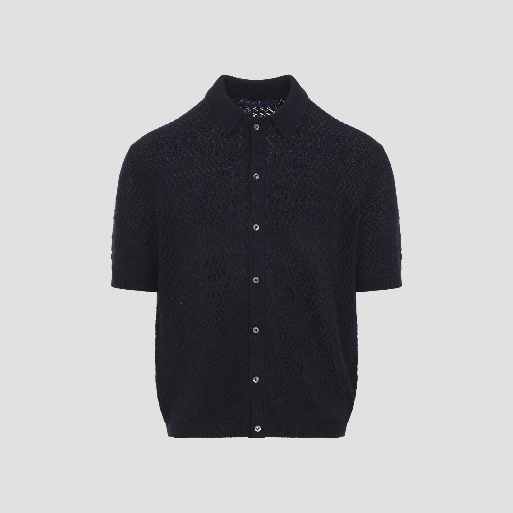 Ralph Lauren Purple Label Short Sleeves Polo Cardigan - MEN CLOTHING - Ralph Lauren Purple Label - T.Luxy