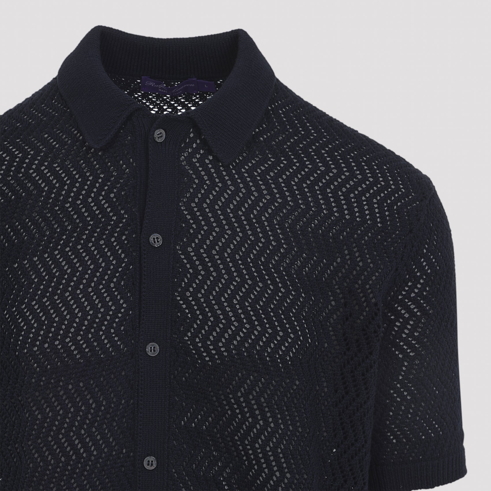Ralph Lauren Purple Label Short Sleeves Polo Cardigan - MEN CLOTHING - Ralph Lauren Purple Label - T.Luxy