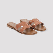Celine Mules - Brown | 0be1c2ecb30ce78bfff6ddb284c08b543d5e1439