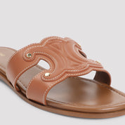 Celine Mules - Brown | 0d6306a5b4e7389f1b9ecaf66c0838cf860e9d9d