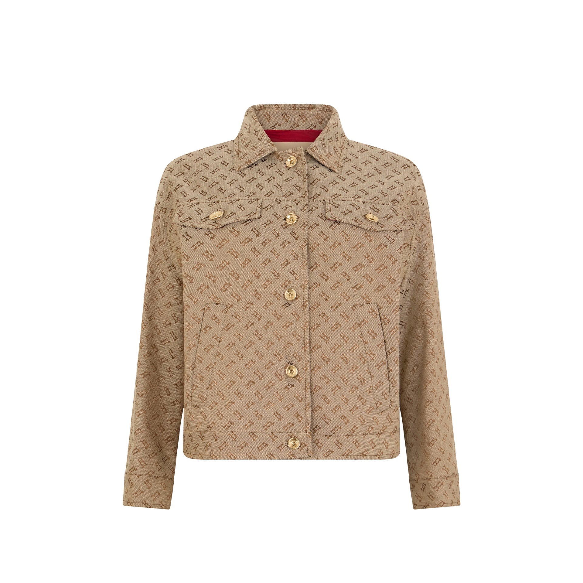 Herno All - Over Logo Jacket - WOMEN CLOTHING - HERNO - T.Luxy