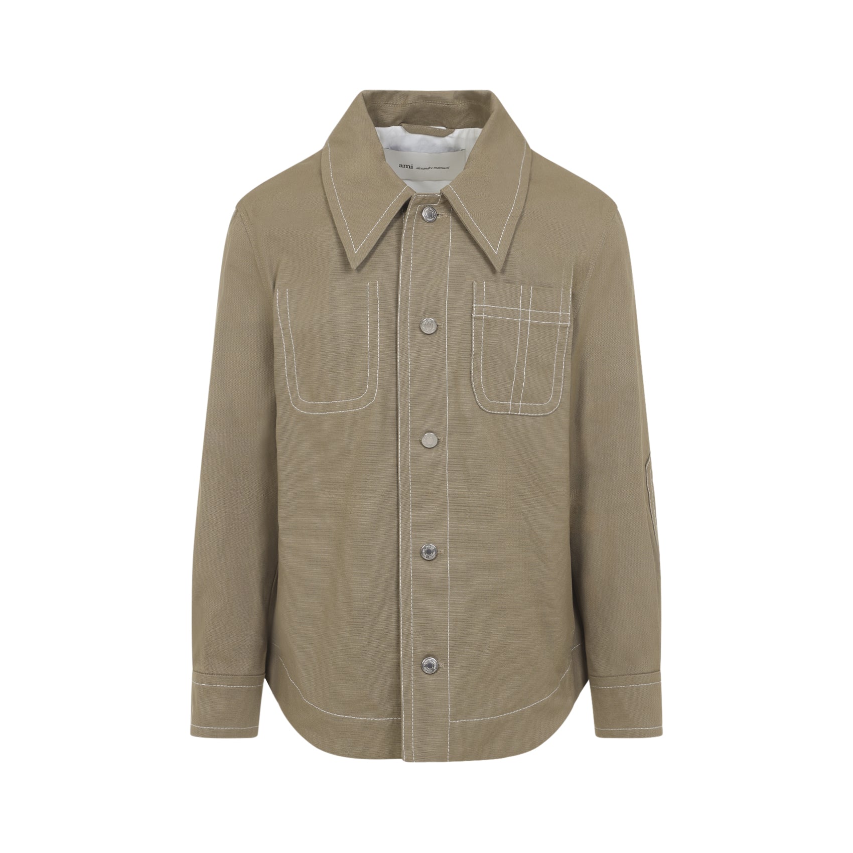 Ami Worker Buttoned Jacket - MEN CLOTHING - Ami Paris - T.Luxy