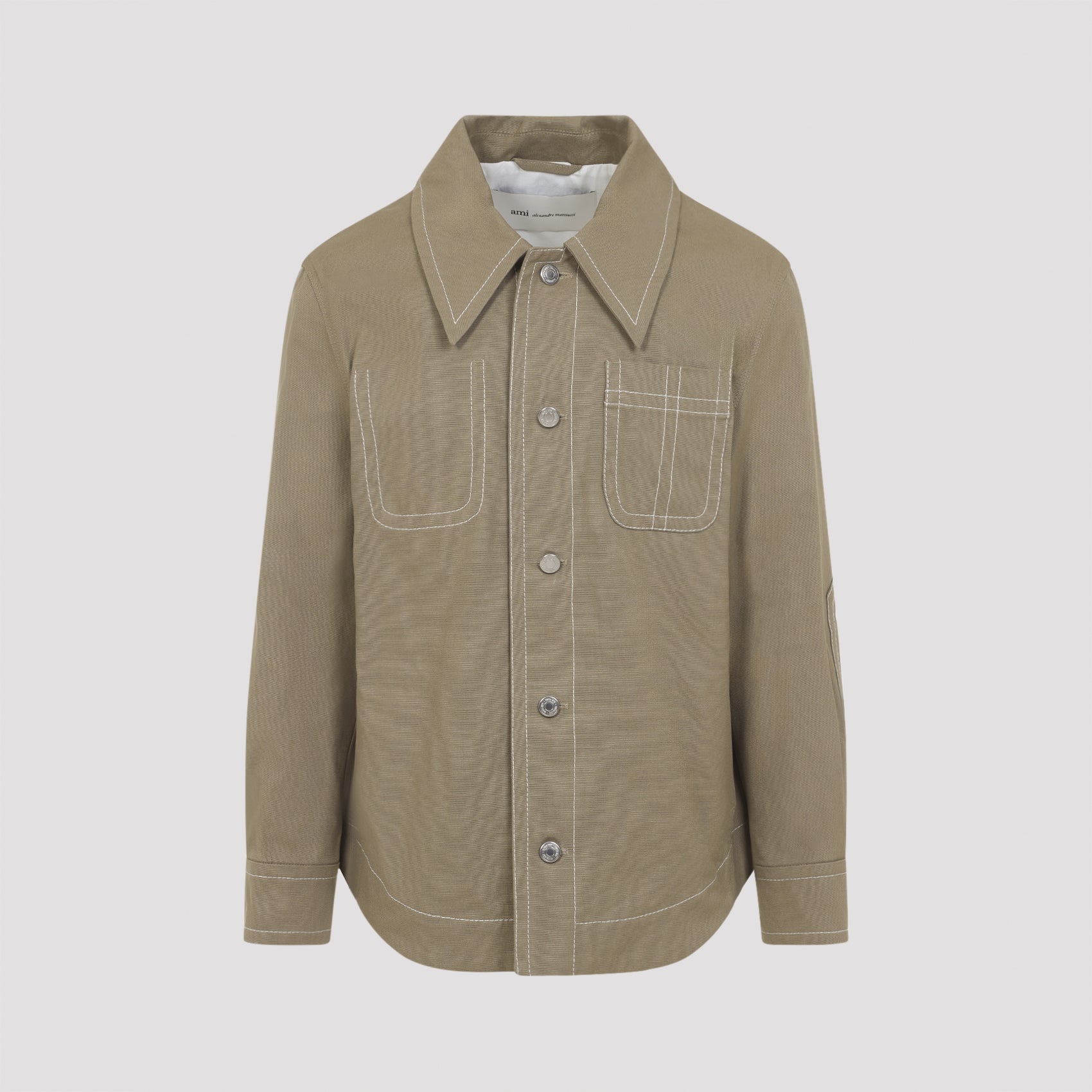 Ami Worker Buttoned Jacket - MEN CLOTHING - Ami Paris - T.Luxy