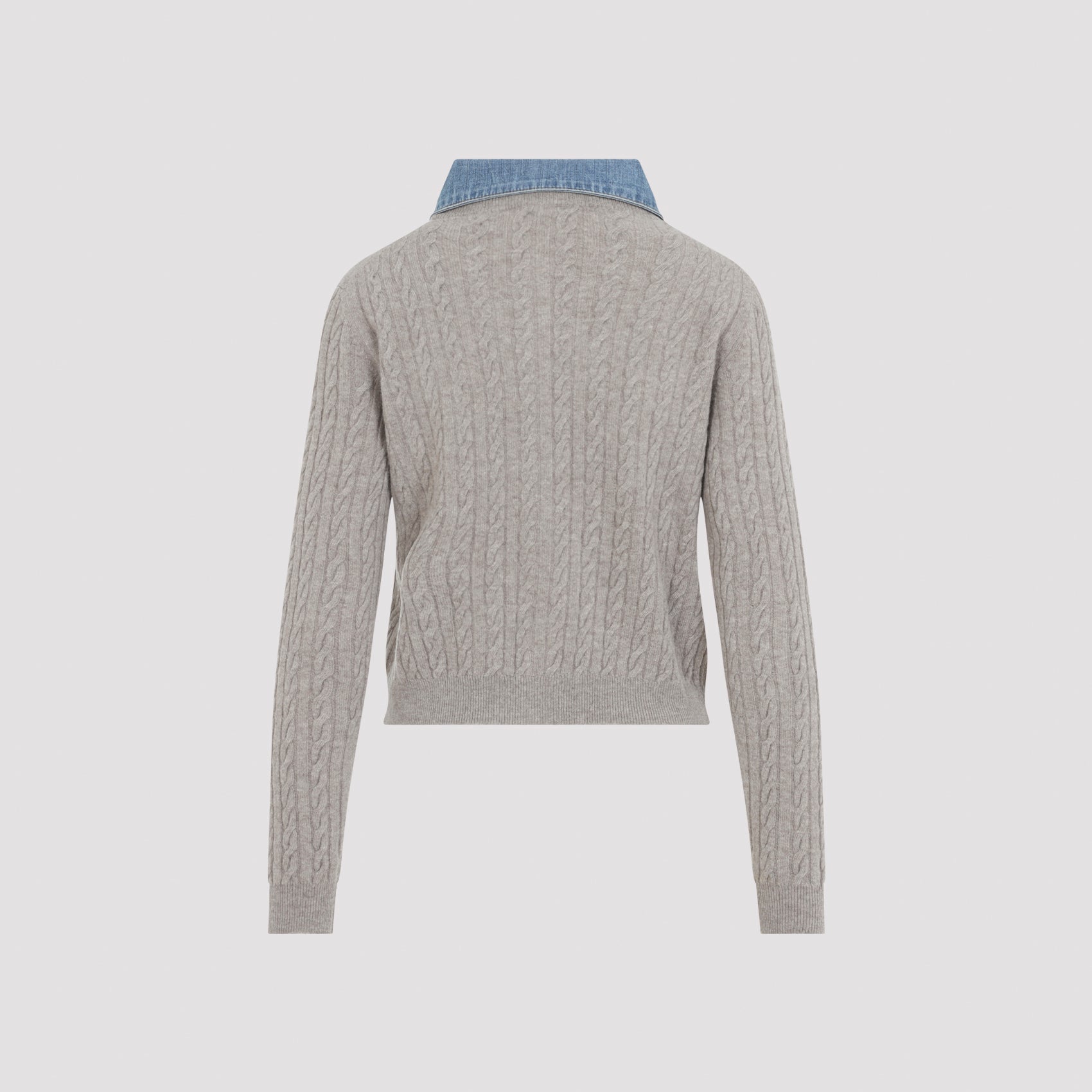 Miu Miu Cardigan - Nude & Neutrals | 2cf0f6c06b1ec3c2932186925013e655d0af43b9