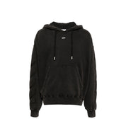 Off-White St. Matthew Over Cotton Hoodie Sweatshirt