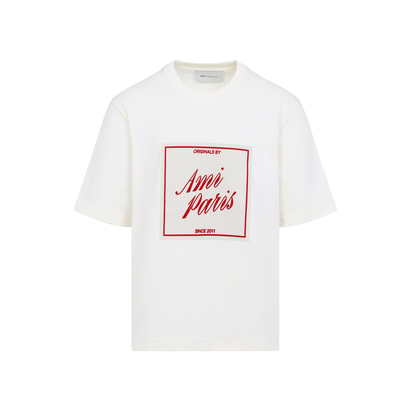 Ami Paris T-shirts - White | 5dd4afec21e259566f15005af67d193b843b576a