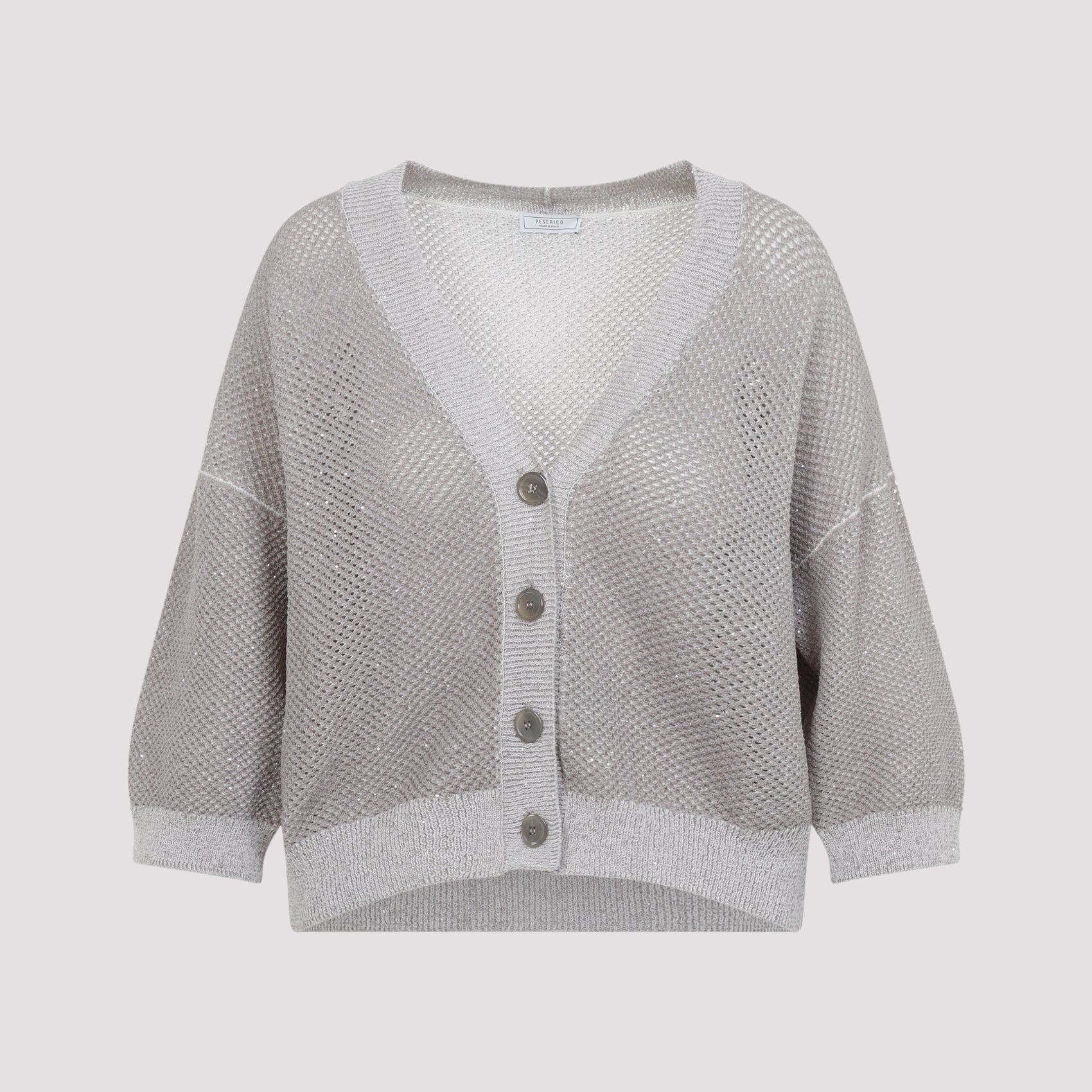 Peserico Cardigan - Nude & Neutrals | 2940b1751850ce0e5a8658a9c4da85c83170b7c4