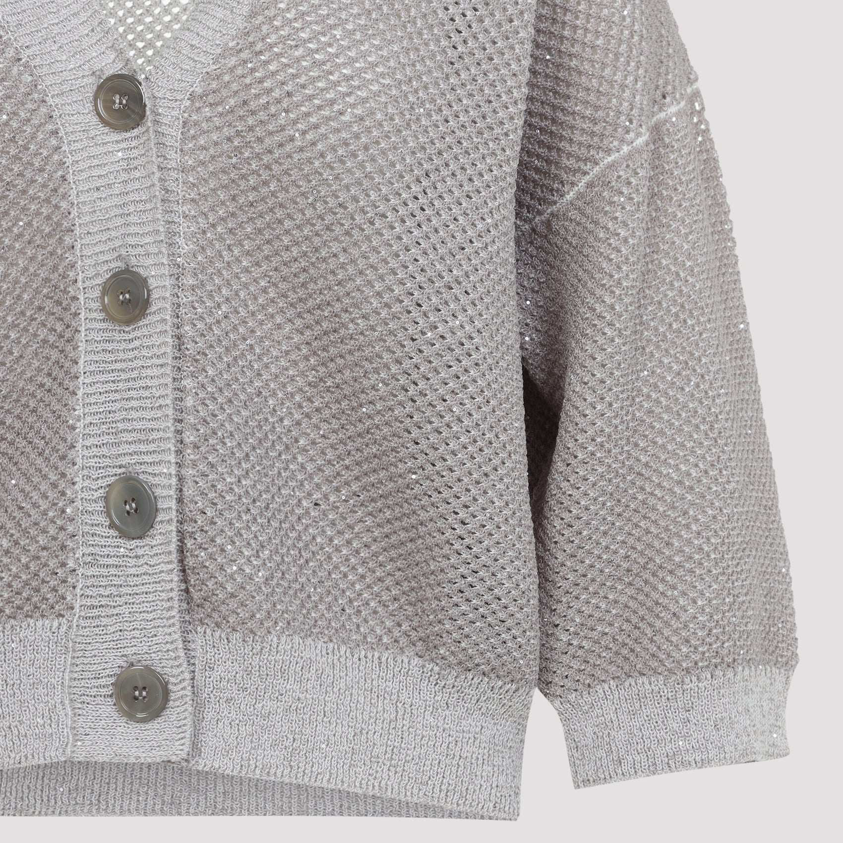 Peserico Cardigan - Nude & Neutrals | 063c8b57a3aaeac2da1cd8e5a2cae2a864bdca23