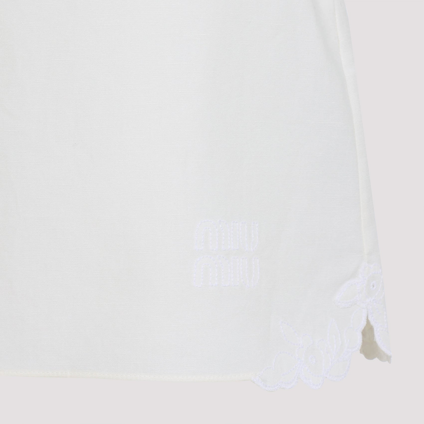 Miu Miu Mini skirts - White | 6c5284f3eb46156b04e837bdac99bbb65fafa7b4