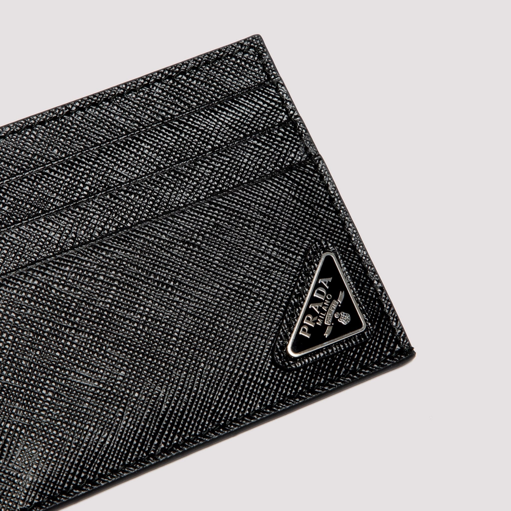 Prada Saffiano Sleek Card Holder - MEN ACCESSORIES - PRADA - T.Luxy