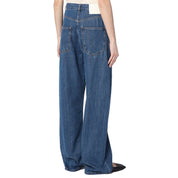 Valentino Wide Leg Denim Jeans