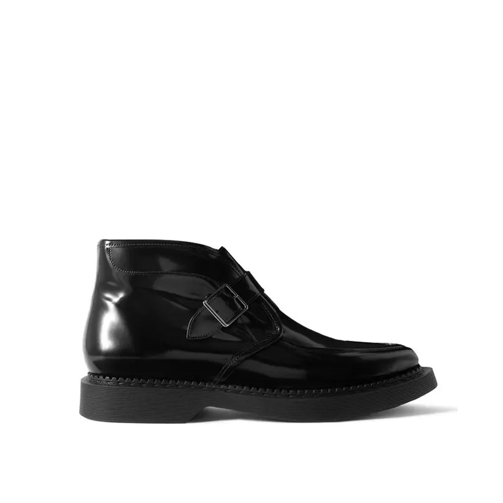 Saint Laurent Leather Creeper Boots - MEN SHOES - SAINT LAURENT - T.Luxy