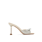 Miu Miu Leather Crystals Mules - WOMEN SHOES - MIU MIU - T.Luxy
