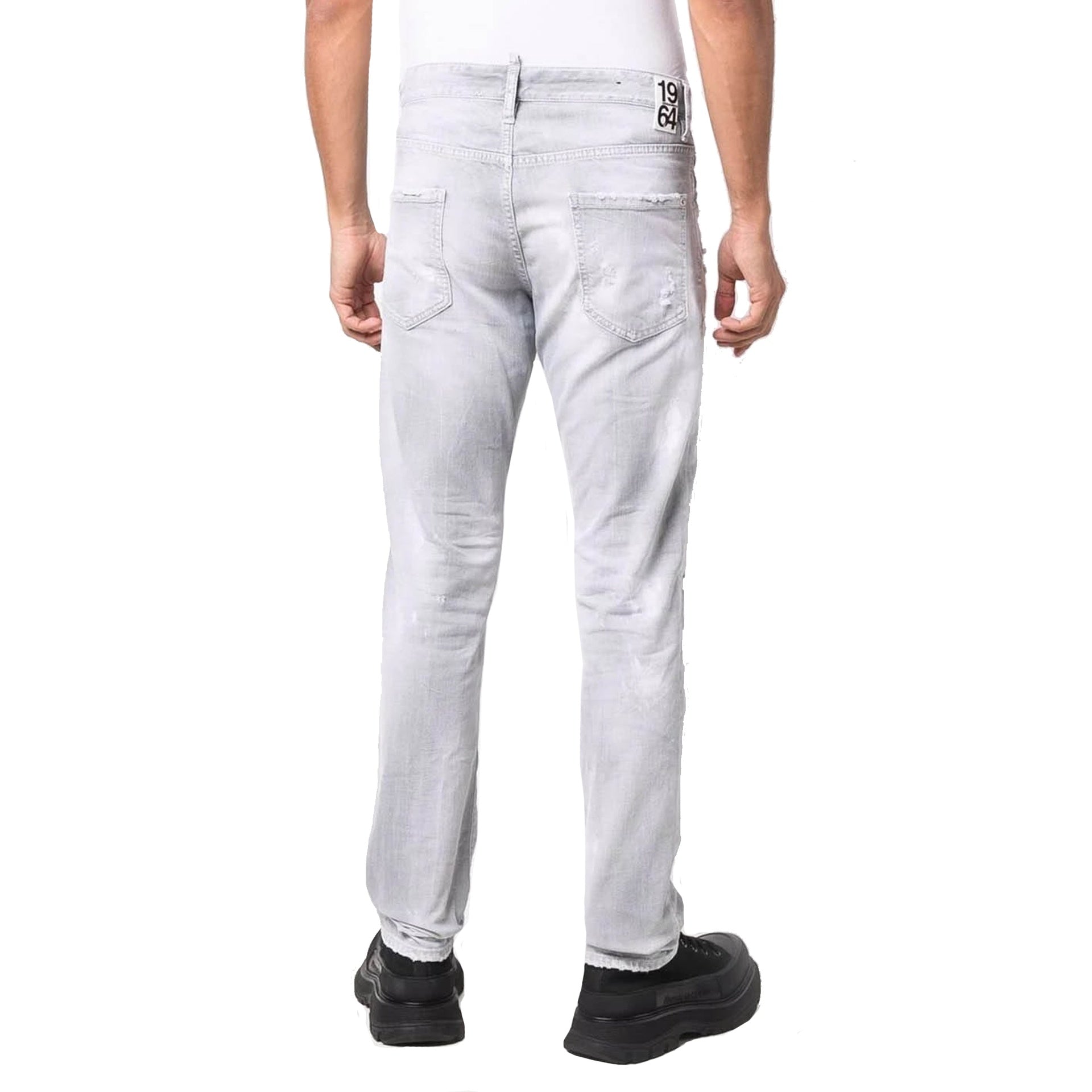 Dsquared2 Cotton Denim Jeans - MEN CLOTHING - DSQUARED2 - Tluxy New