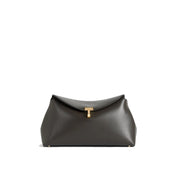 Toteme T - Lock Leather Clutch Bag - WOMEN BAGS - TOTEME - T.Luxy