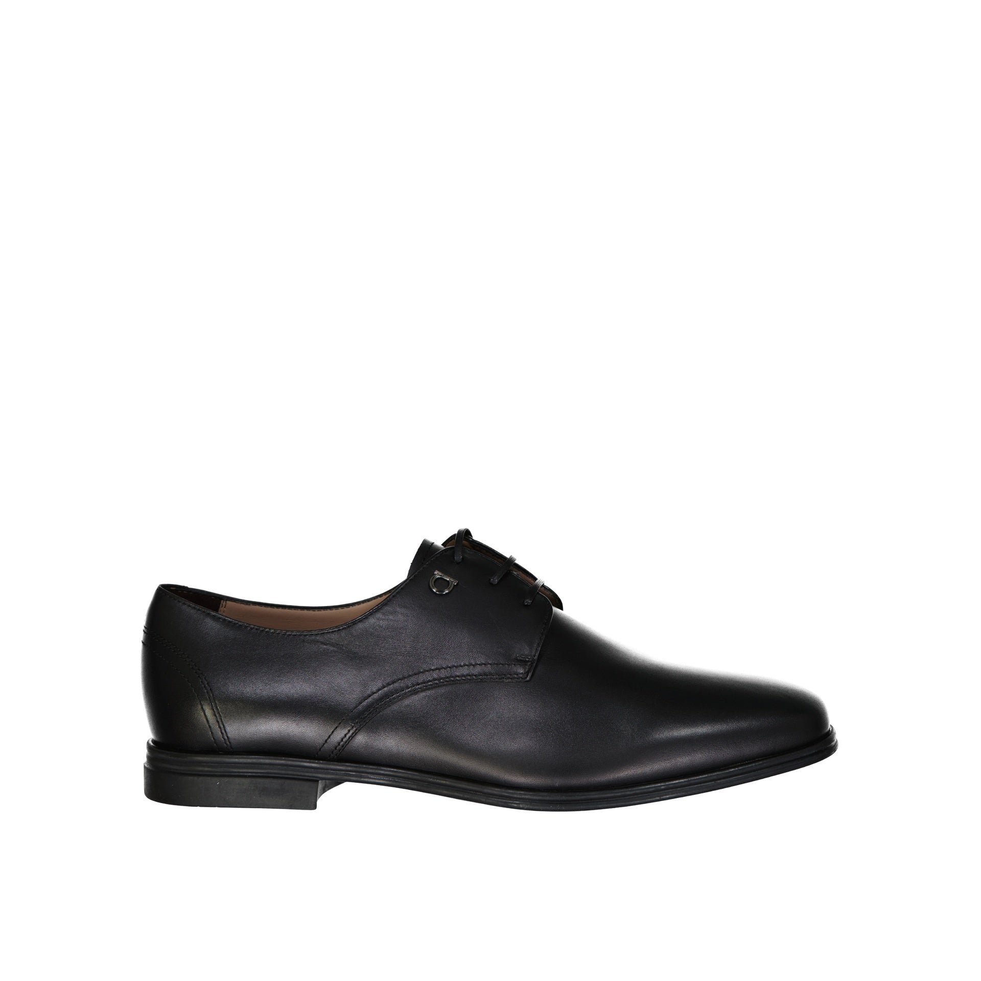 Salvatore Ferragamo Spencer Leather Derby Shoes - MEN SHOES - SALVATORE FERRAGAMO - T.Luxy