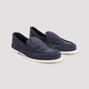 John Lobb Loafers - Blue | f5d672389052cef0241aec838e59ae52d88d8555