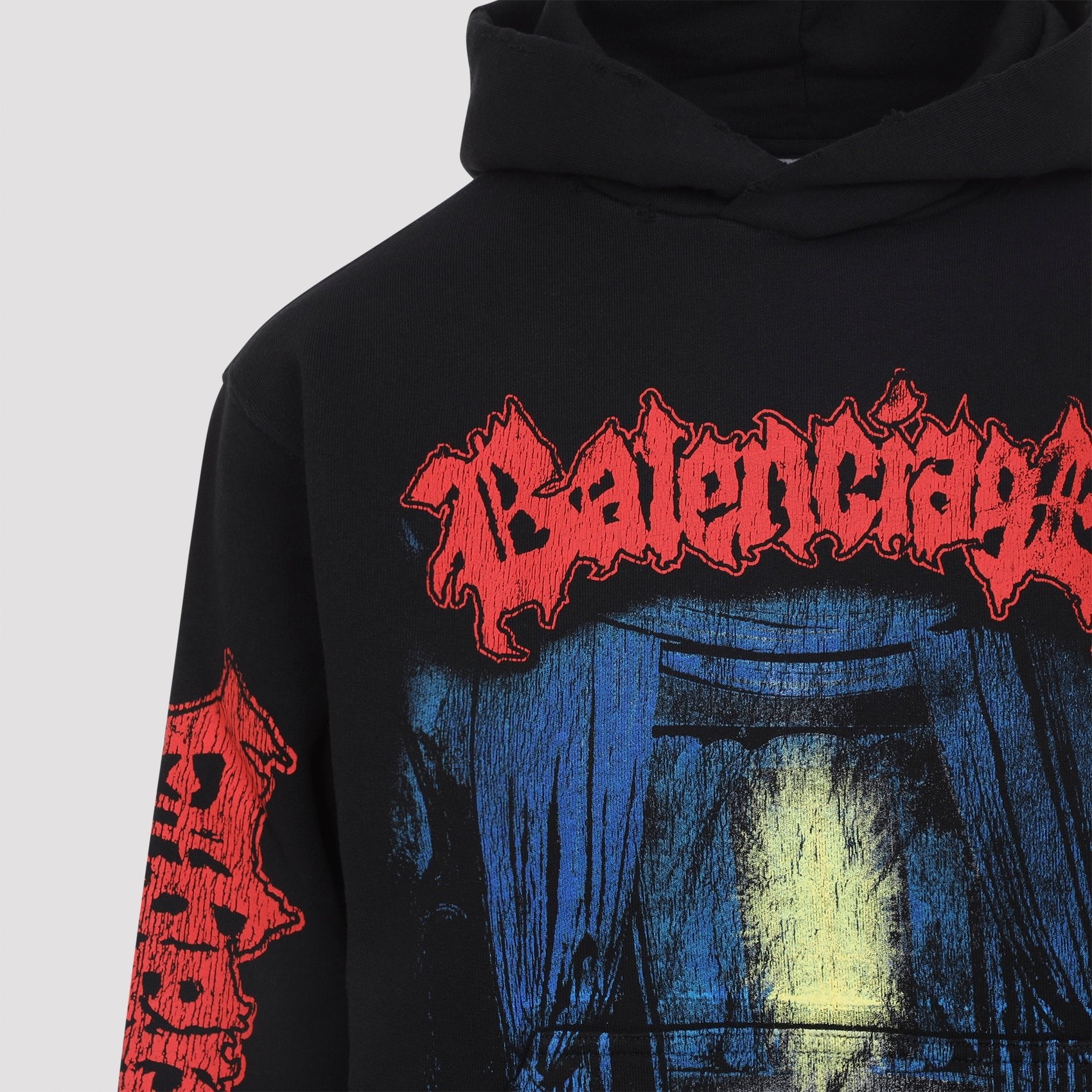 Balenciaga Hoodies - Black | d28ba8a4bcf682cd59e0a767693fd160ed833ec1