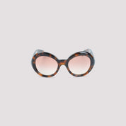 Prada Eyewear Logo Sunglasses - WOMEN ACCESSORIES - PRADA EYEWEAR - T.Luxy