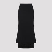 Lanvin Asymmetric & draped - Black | 555540fe3a9839b6e95acf592072f7ad1f64ef0e