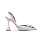 Amina Muaddi Mules - Blue | a3f7d2fc8b8a4ef31f62f1553f67ae829705bc69