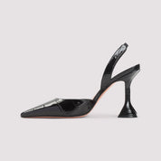 Amina Muaddi Mules - Black | 6b77b88bd9b4e14211f00d253f79b015bb03251b