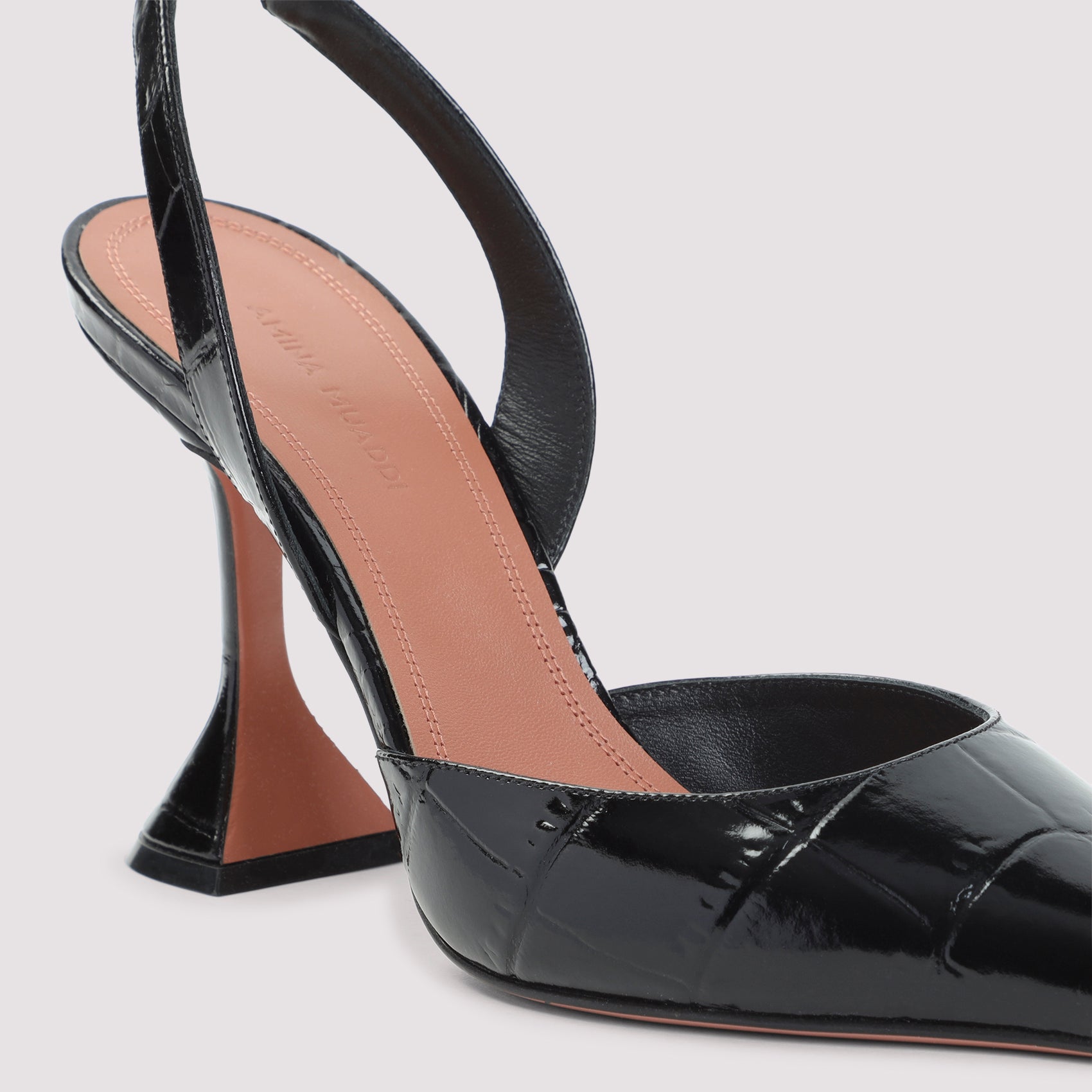 Amina Muaddi Mules - Black | b3cd8e6252540d5907e647185e0b47274b6fc9c8