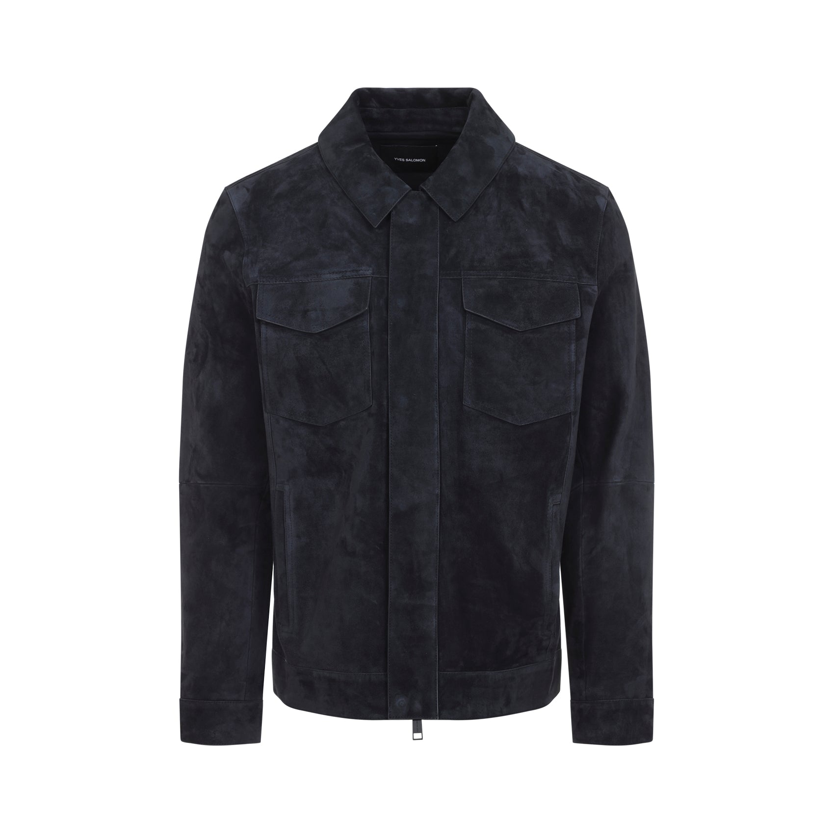 Yves Salomon Leather - Blue | c4170cd1a7e86dcb711aed715f9bbf05bfdaaee2