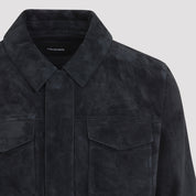 Yves Salomon Leather - Blue | 40ba033872114c9af4a8513d5a1f00a404e593ab