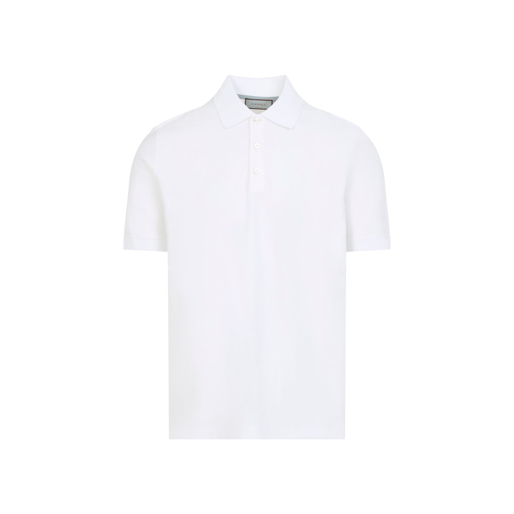 Canali Polo - White | c8135c40fbfc791b75a839cc377f51df1a0bb0c0