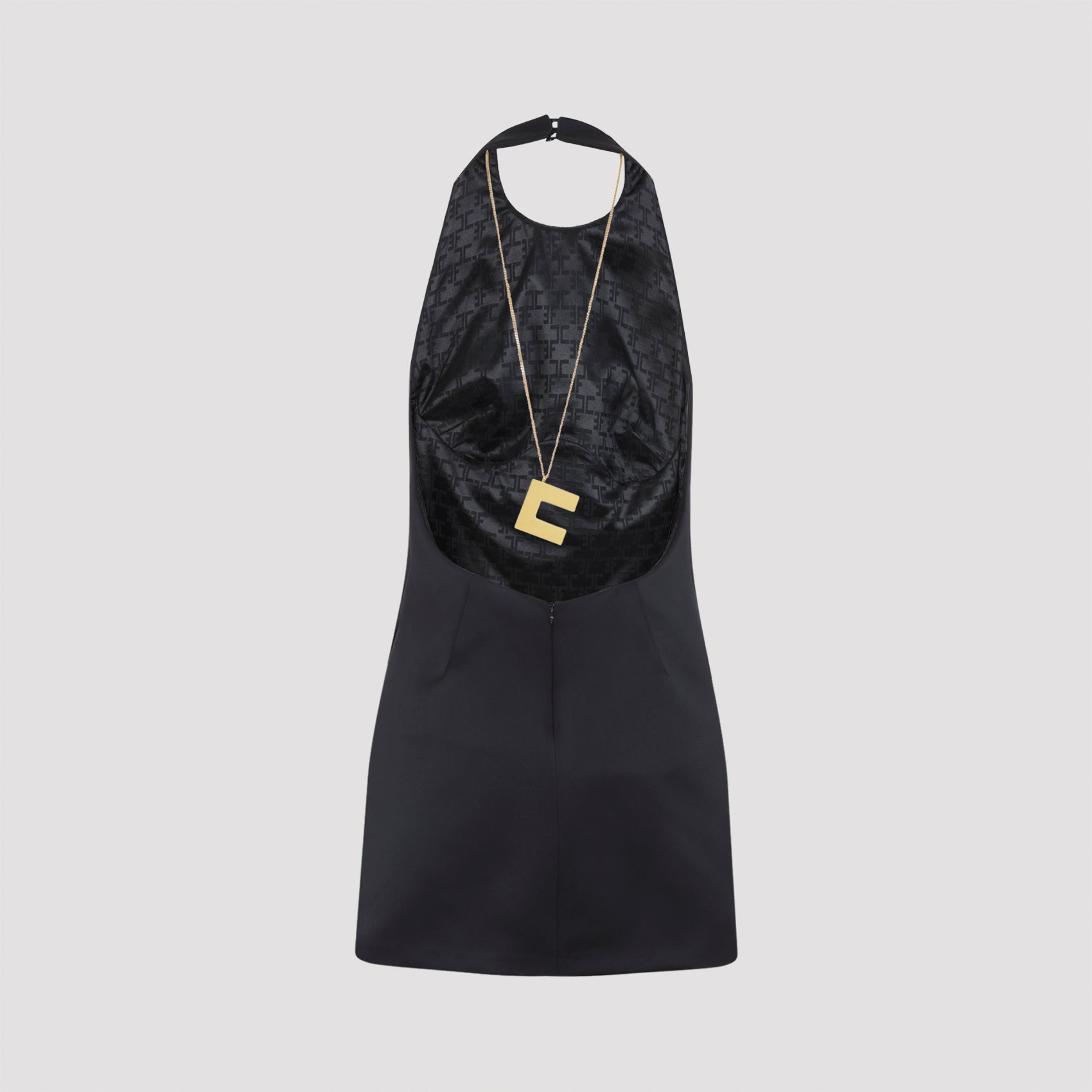 Elisabetta Franchi Mini dresses - Brown | 9d6de8d82cb9c0a370df52325031c52c0849cb93