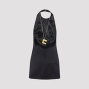 Elisabetta Franchi Mini dresses - Brown | 9d6de8d82cb9c0a370df52325031c52c0849cb93