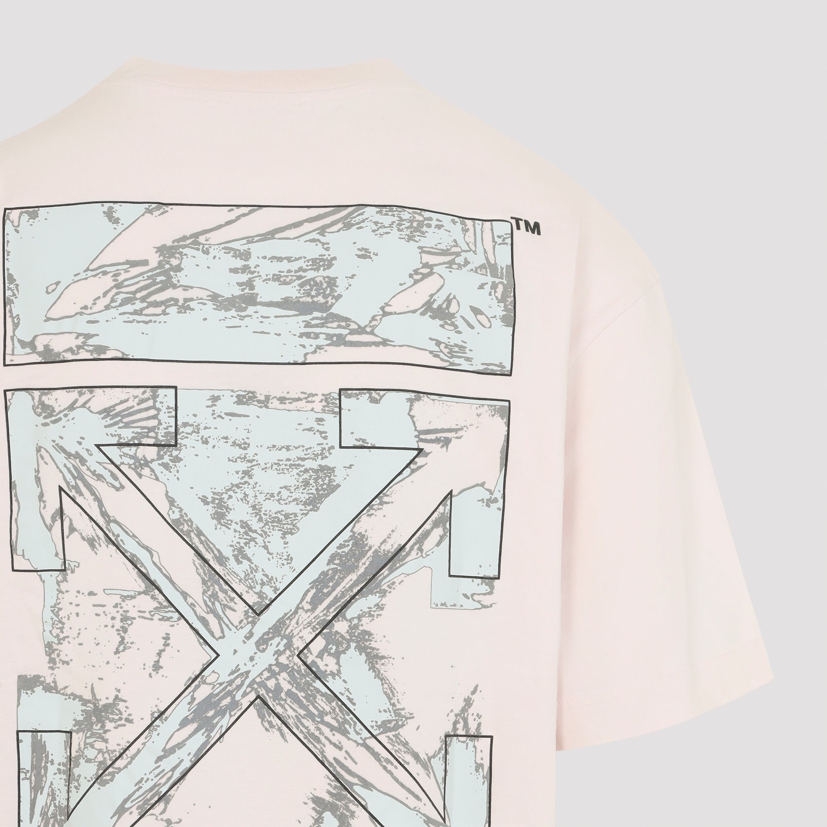 Off White Rubbed Paint Arrows Skate T-Shirt - MEN CLOTHING - Off White - T.Luxy