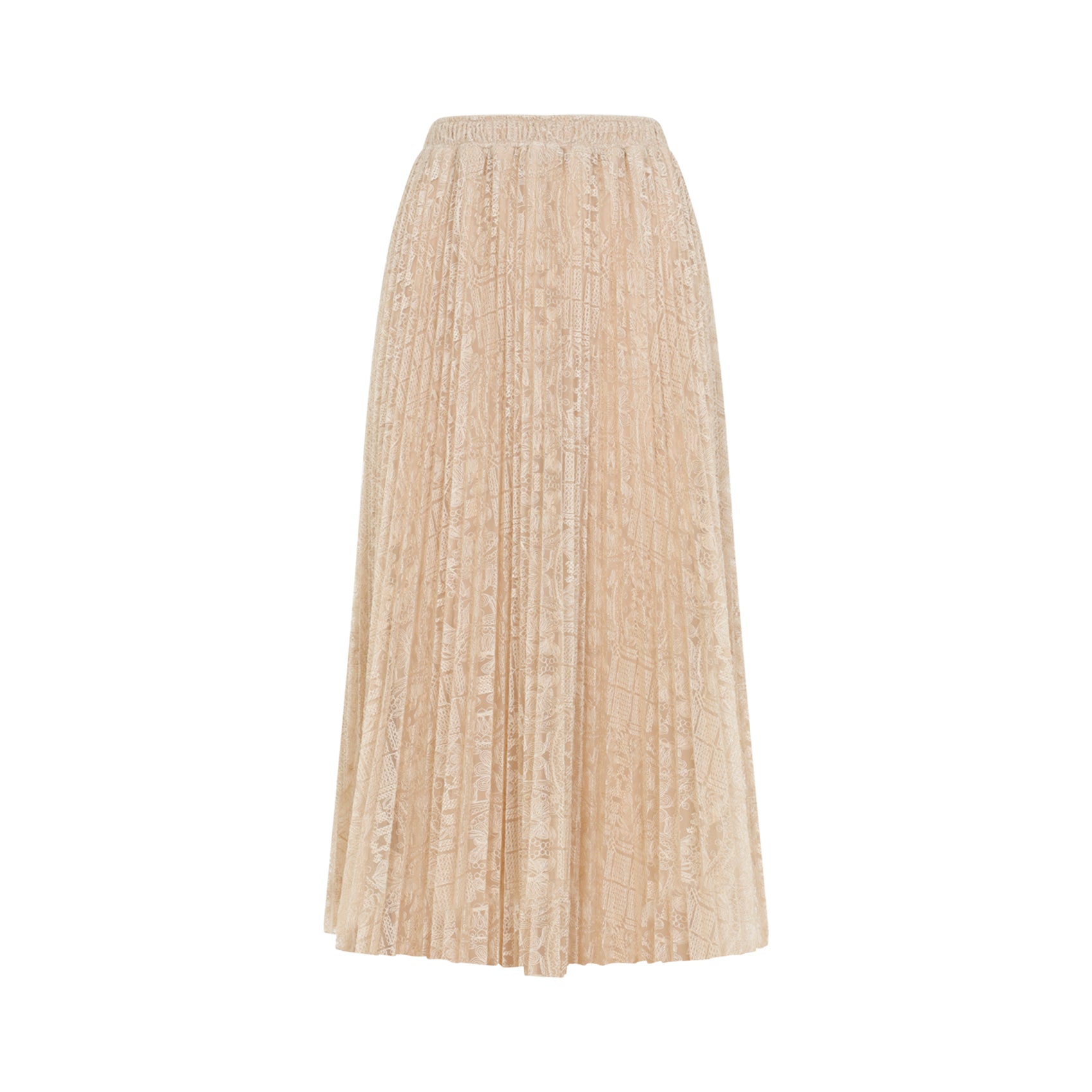 Ermanno Scervino Lace Midi Skirt - WOMEN CLOTHING - Ermanno Scervino - T.Luxy