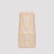 Ermanno Scervino Mini dresses - Nude & Neutrals | 94383def746ba4d7f24e3cc94318eaf2d95de9c1