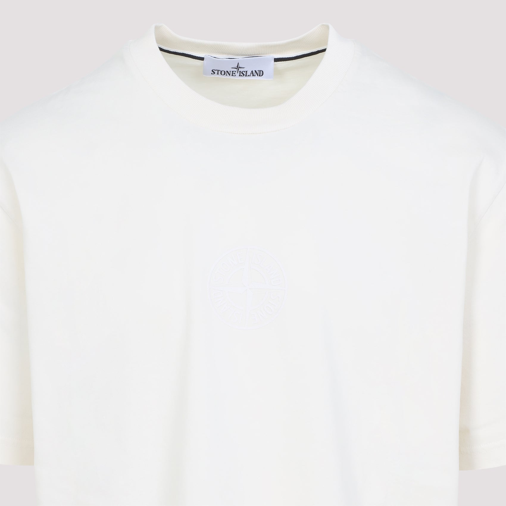 Stone Island T-shirts - Nude & Neutrals | 8233c78c8c39cf989c64599abcc06e23237d921e
