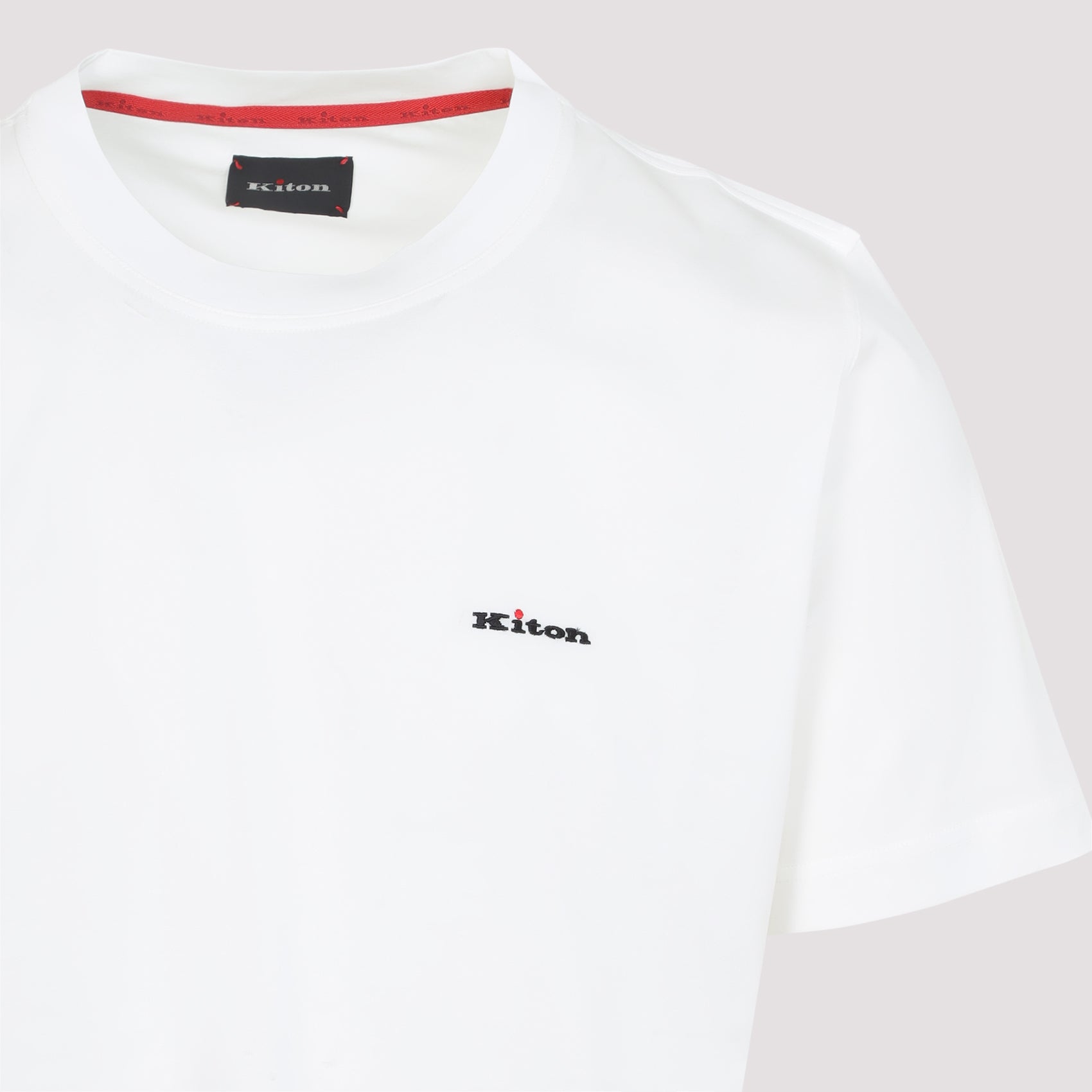 Kiton Cotton T-Shirt - MEN CLOTHING - Kiton - T.Luxy