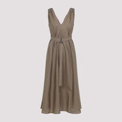 Brunello Cucinelli Cotton Dress - WOMEN CLOTHING - Brunello Cucinelli - T.Luxy