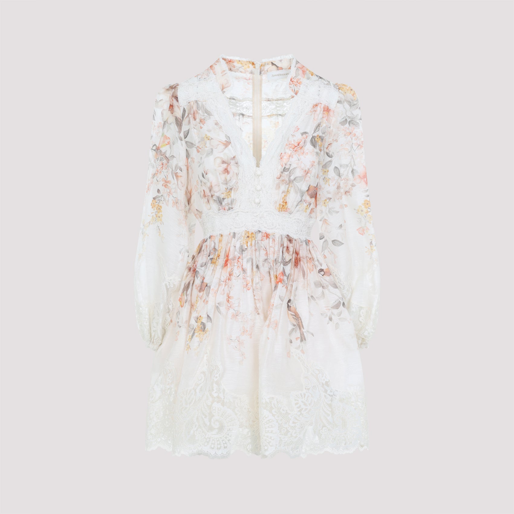 Zimmermann Luca Lace Lantern Dress - WOMEN CLOTHING - Zimmermann - T.Luxy
