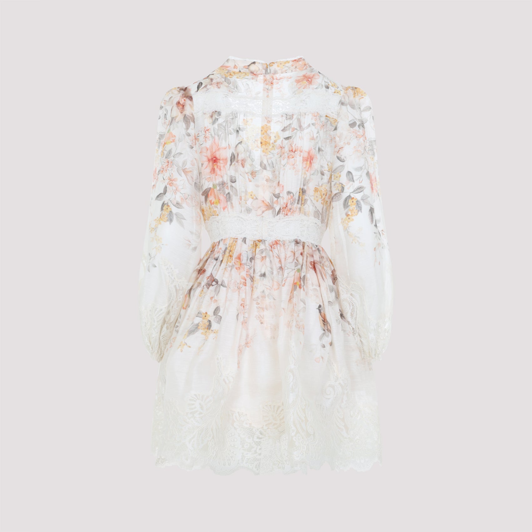 Zimmermann Luca Lace Lantern Dress - WOMEN CLOTHING - Zimmermann - T.Luxy